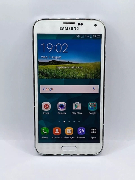 Samsung Galaxy S5 16GB Android Smartphone Handy SM-G900F WIFI weiß (entsperrt)