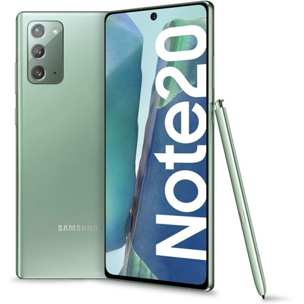 SAMSUNG Galaxy Note20 256GB Mystic Grün – Hervorragend – Smartphone