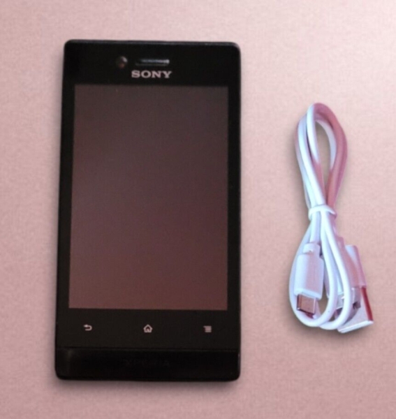 Sony Ericsson  XPERIA Miro ST23i – Schwarz (Ohne Simlock) Smartphone