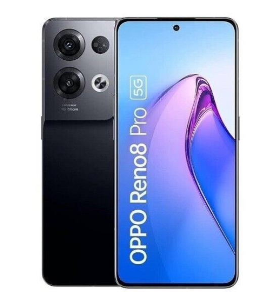 SMARTPHONE OPPO RENO8 PRO 5G CPH2357 256GB DUAL SIM 50MP SCHWARZ NO OPPO RENO 9