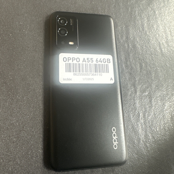 Oppo A55 schwarz 4G 64GB Dual-SIM entsperrt Android Smartphone – Next Day UK