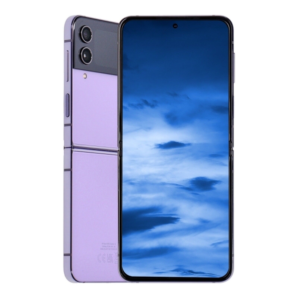 Samsung Galaxy Z Flip4 Dual-SIM 128GB Bora Purple Android Smartphone wie neu
