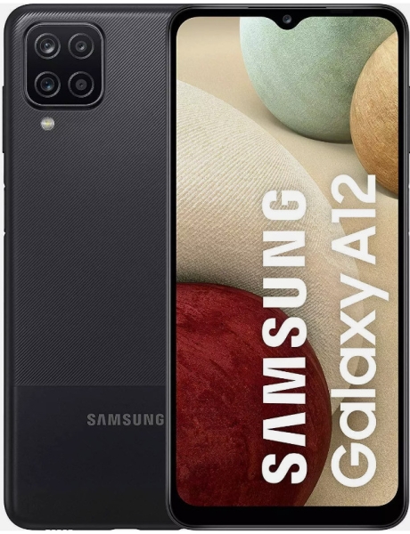 Samsung Galaxy A12 SM-A125F/DSN – (Dual-SIM) 64 GB – Smartphone schwarz (entsperrt)