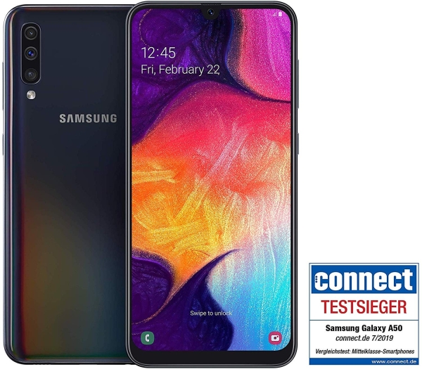 Samsung Galaxy A50 Smartphone 6.4 Zoll 128GB Schwarz „gebraucht“