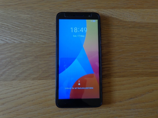 Alcatel 1 (2021) 16GB 4G LTE entsperrt Android Smartphone schwarz.