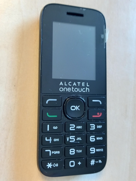 Alcatel 1066G entsperrt Handy schwarz Smartphone