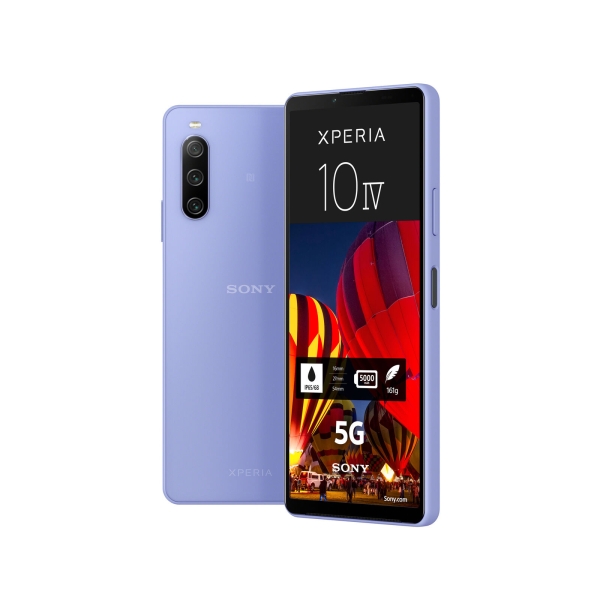 Sony Xperia 10 IV Lavendel 128GB Android Smartphone 6″ OLED 12MP 6GB RAM eSIM