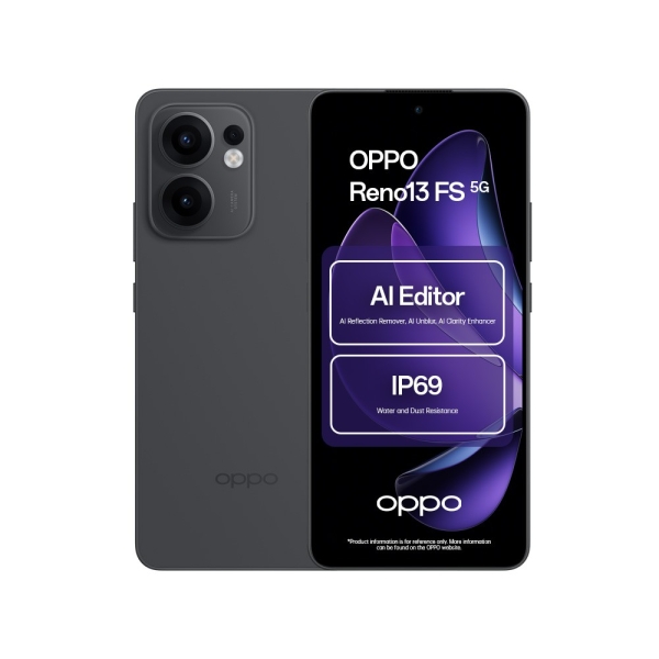 Oppo Reno13 FS 5G Snapdragon 6 Gen1 12GB 512GB ROM 6,67″ AMOLED Smartphone grau