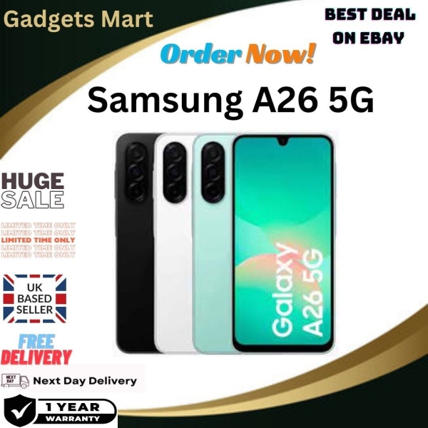 Samsung A25 5G 128GB 6,5″“ ENTSPERRT SMARTPHONE 2024 MODELL BRANDNEU VERSIEGELT