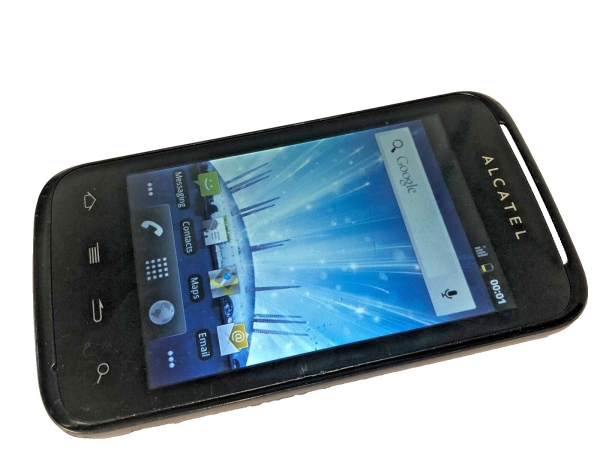 Alcatel One Touch 983 Android 2 Smartphone (entsperrt) – Schwarz