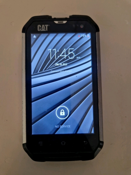 Cat B15Q Rugged Smartphone entsperrt