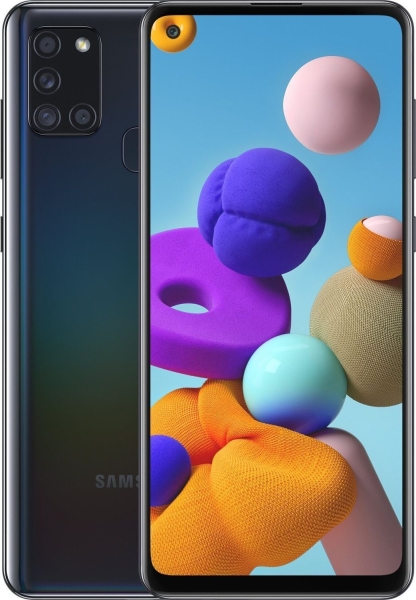 SAMSUNG Galaxy A21s 32GB Schwarz – Hervorragend – Smartphone