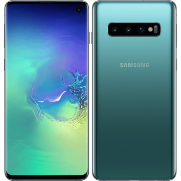 SAMSUNG Galaxy S10 128GB Prism Grün – Hervorragend – Smartphone