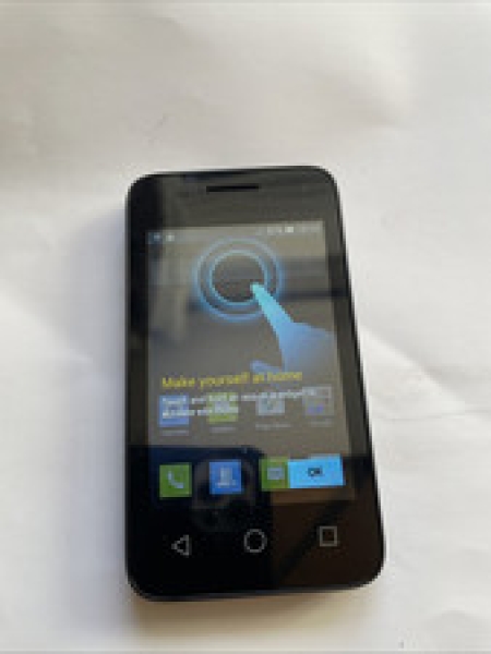 ALCATEL ONETOUCH Pixi 3 3.5 schwarz Smartphone Handy 4009x mit 16gb Sandisk Karte