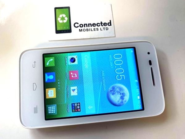 Alcatel One Touch Pop D1 4018x weiß 4GB (entsperrt) Android 4.4.2 Smartphone