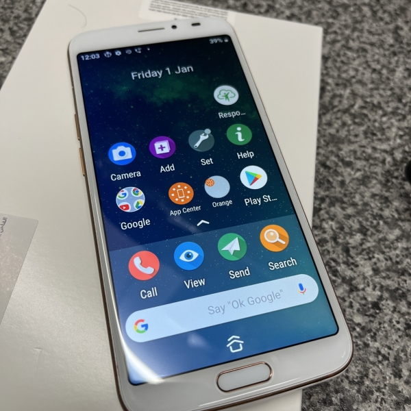 Doro 8063 32GB 4G Smartphone Senioren/OAP – Weiß Entsperrt Top Zustand