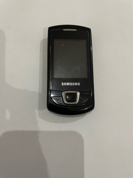 Samsung Monte Slide GT-E2550 Strong Black (entsperrt) Handy guter Zustand