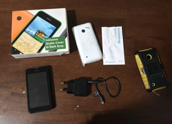Nokia  Lumia 530 Dual SIM – 4GB – Schwarz (Ohne Simlock) Smartphone