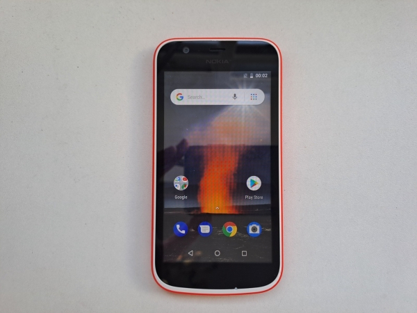 Nokia 1 TA-1060 8 GB – orangefarbenes Smartphone (Netzwerk entsperrt)
