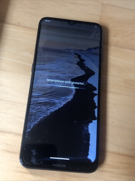 Nokia G10  32GB  Ta-1334  schwarz Defekt hängt bei Smartphone startet