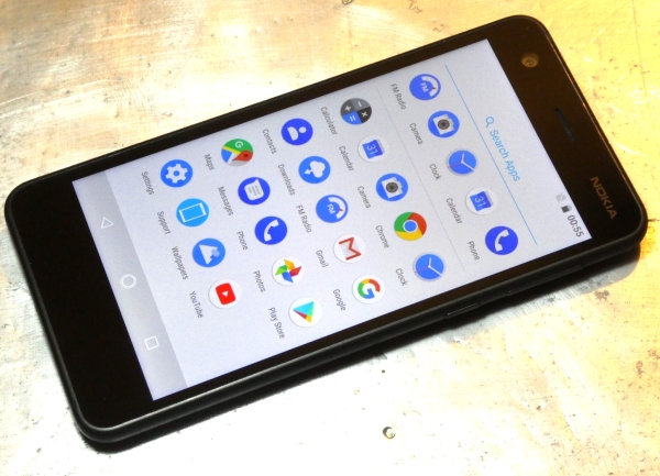 Nokia 2 Smartphone TA-1007 8GB (Entsperrt Getestet) Schwarz 2G