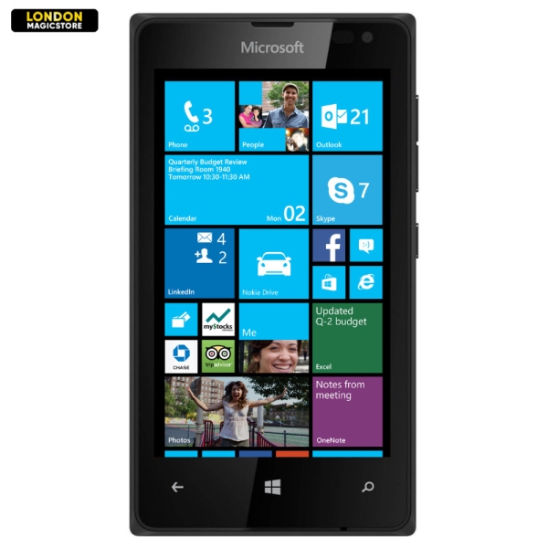 Nokia Lumia 435 – 8GB schwarz entsperrt 3G Windows 8.1 Handy – sehr gut