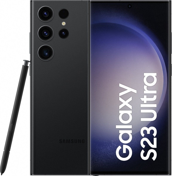SAMSUNG Galaxy S23 Ultra 5G 256GB Schwarz – Hervorragend – Smartphone