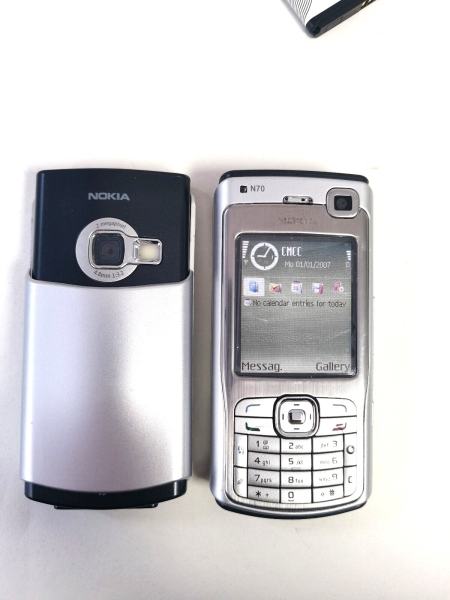 Nokia N Series N70 – Silver (Unlocked) Smartphone