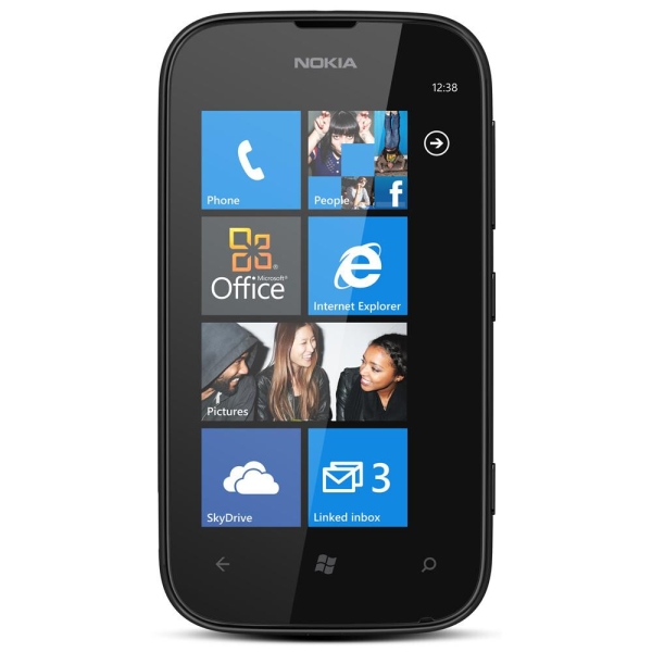 Nokia  Lumia 510 – „gut“ – Schwarz (Ohne Simlock) Smartphone