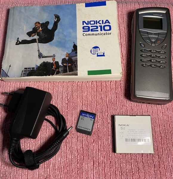 Original Nokia 9210 Communicator Vintage Mobiltelefon Retro Smartphone