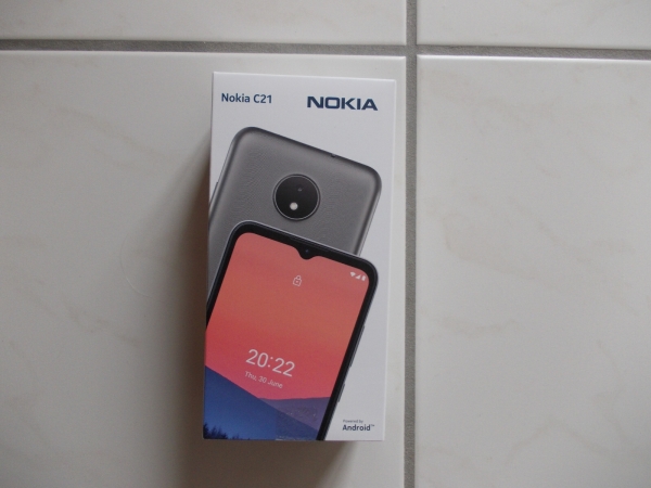 Smartphone Nokia C21 TA-1352, 32GB, Dual-SIM, grau / fast 2 Jahre Garantie