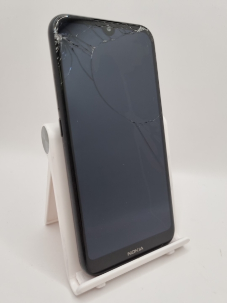 Nokia 4.2 schwarz 32GB 5,71″ 13MP Android Smartphone gesprungen defekt #B