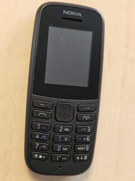 Nokia RM 1203 schwarz entsperrt Smartphone
