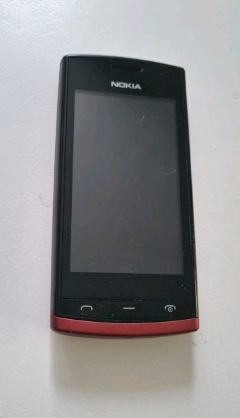 Nokia  Asha 500 – rot (Telekom) Smartphone
