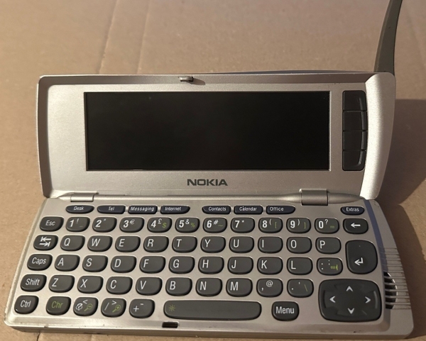 Nokia 9210 Communicator – (Tin Grey) – RAE-3N 2G Smartphone PDA