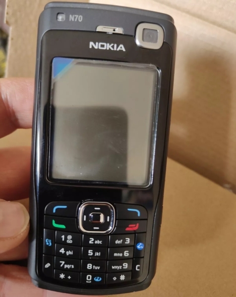 Original Original Original Nokia N70 Classic – Schwarz Entsperrt. Ex Laden Display. Neu Unlock