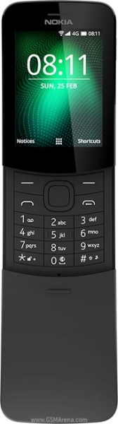 VERSIEGELT VERPACKT Nokia 8110 4G 4GB (schwarz) entsperrt