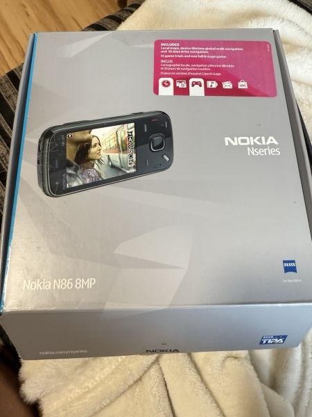 Nokia  N86 – 8GB – Indigo Black (Ohne Simlock) Smartphone