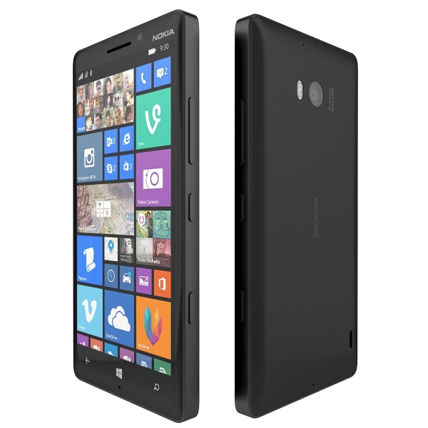 BRANDNEUES SCHWARZES NOKIA LUMIA 930 32GB – ENTSPERRTES TELEFON – WIFI – 4G – BLUETOOTH