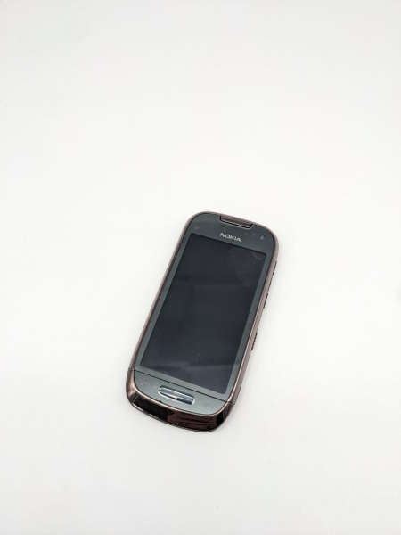 Nokia C7-00 Braun Smartphone | OHNE AKKU | OHNE SIMLOCK