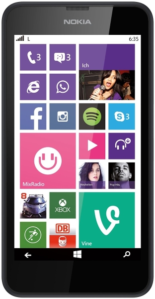 Nokia Lumia 635 Smartphone 4,5 Zoll Schwarz #gut