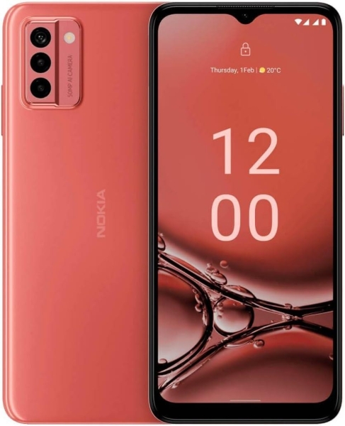 Nokia G22 Peach Smartphone 6,52″ 90Hz Google Android 64GB 4G entsperrt & SIM-frei