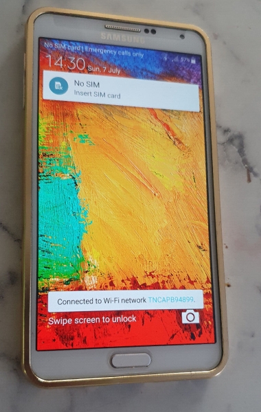 Samsung Galaxy Note 3 – 32 GB – weiß (entsperrt) Smartphone