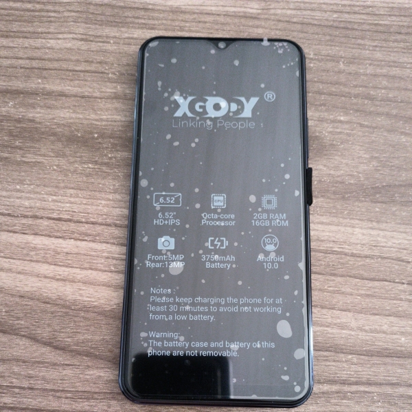Xgody x18 Dual Sim – Großes 6,5 Zoll Smartphone