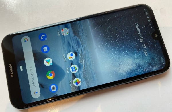 Nokia 4.2 (TA-1157) Smartphone – entsperrt – 4G LTE Android 10 DUAL SIM 16GB schwarz