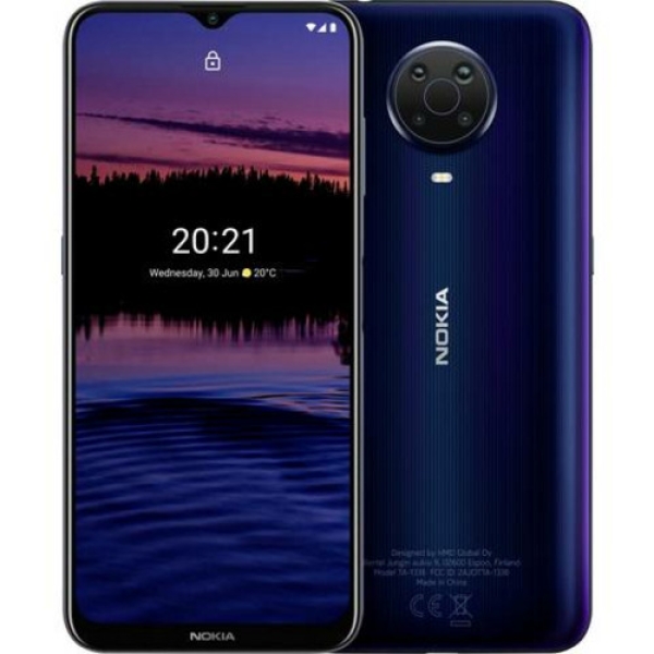 Nokia G20 Dual-SIM Smartphone 64 GB 6.5 Zoll 16.5 cm Dual-SIM Android 11 Blau