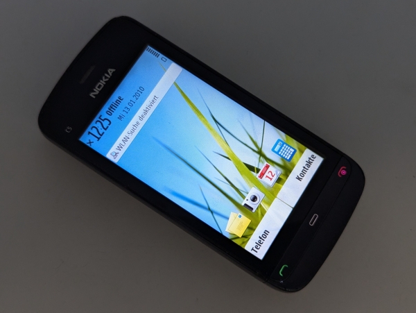 Nokia C5-03 C5 Schwarz 40MB Smartphone Handy💥