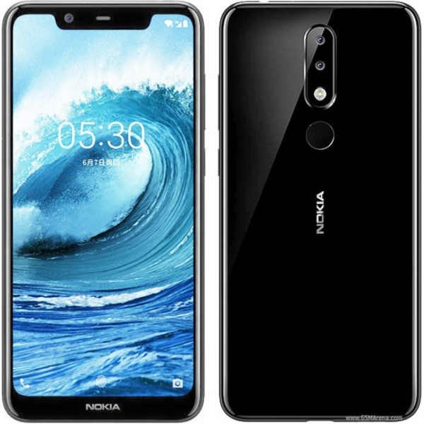NOKIA Smartphone Nokia 5.1 Plus DS 5,86″ 3GB 32GB Schwarz 11PDAB01A07