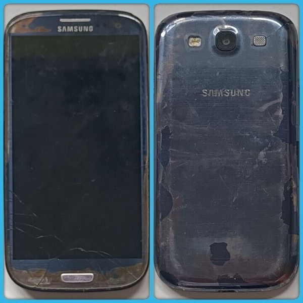 Samsung Galaxy S3 (GT-I9300) Smartphone **ERSATZTEILE ODER REPARATUR & OHNE AKKU**