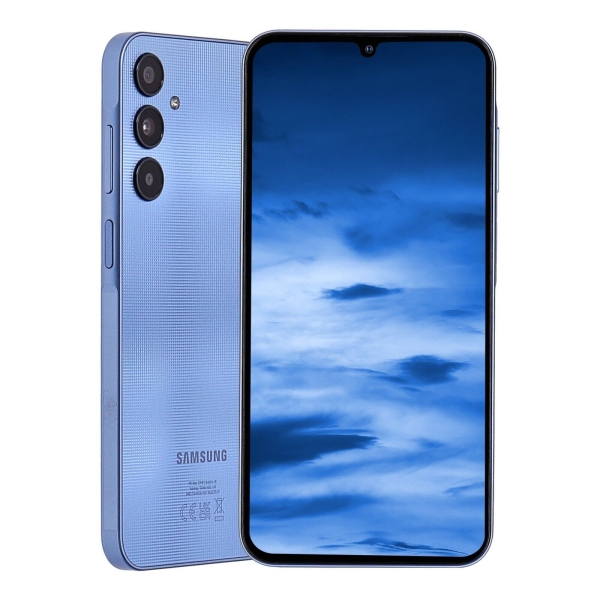 Samsung Galaxy A25 5G Dual-SIM 128GB Blue Android Smartphone wie neu